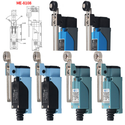 2X Waterproof ME-8108 Momentary AC250V 6A Limit Switch For CNC Mill Laser Plasma