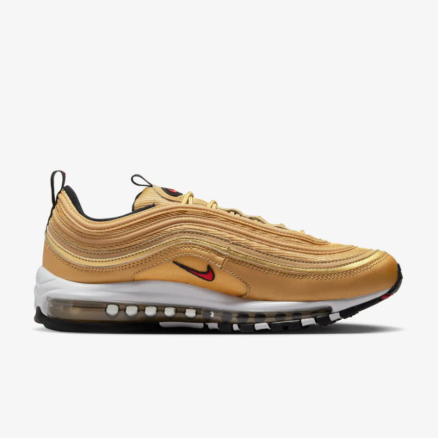 Nike Air Max 97 Mens Sneakers in Metallic Gold DM0028-700 New