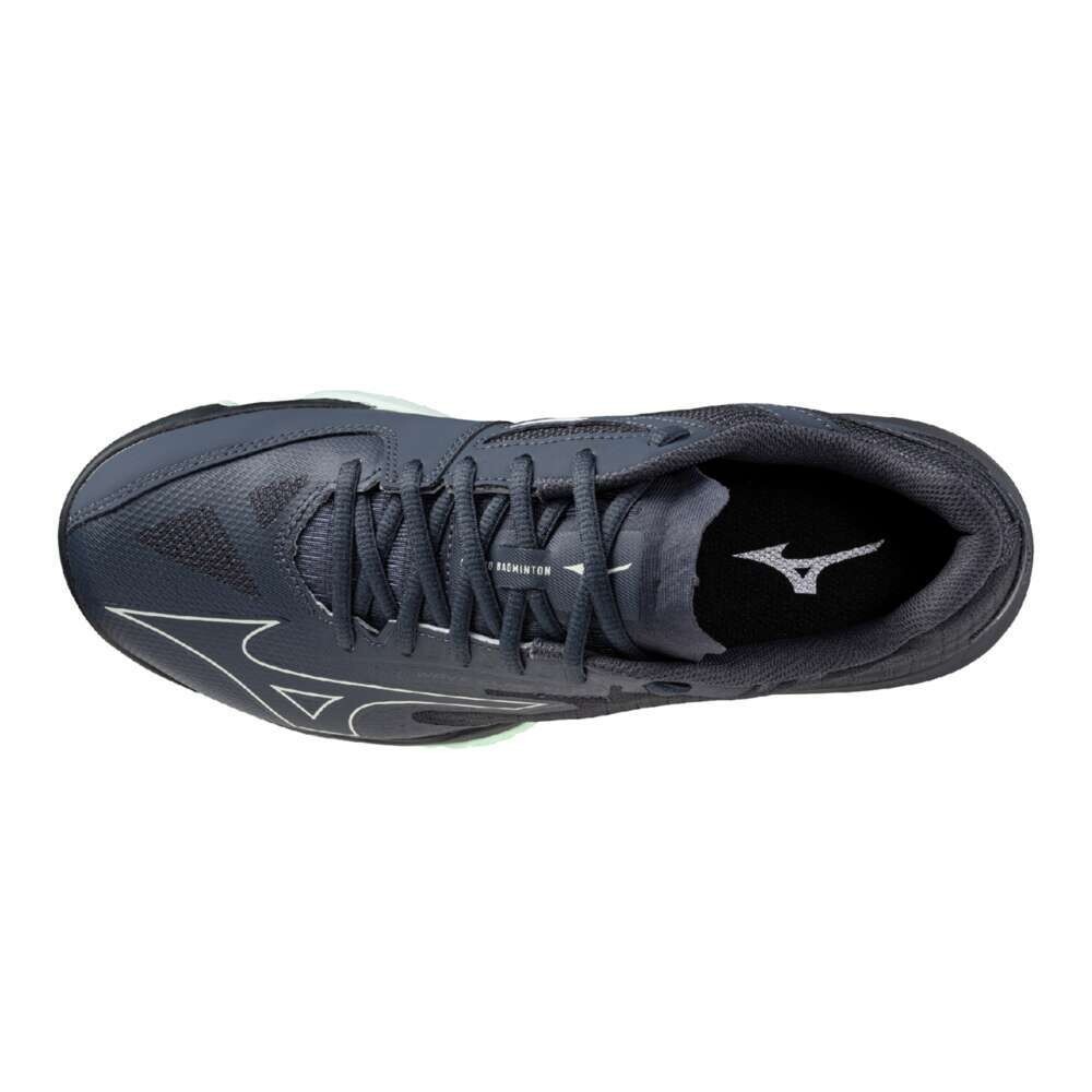 MIZUNO Wave Claw EL2 WIDE 71GA2584 65 Light Gray White Green Width