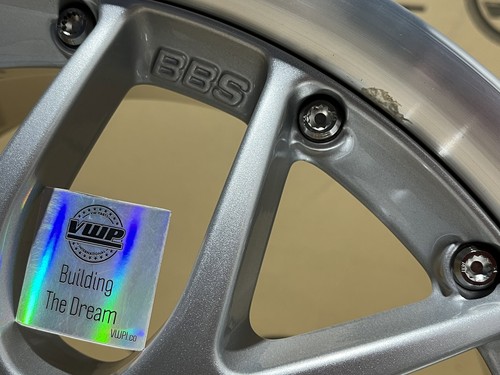 Llanta de rueda de aleación VW Golf MK3 MK4 Bora Vento Jetta BBS RS2 nuevo original fabricante de equipos originales de lote antiguo - Imagen 13 de 24