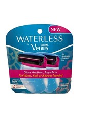 2-Waterless By Gillette Venus Razors Lubrica...