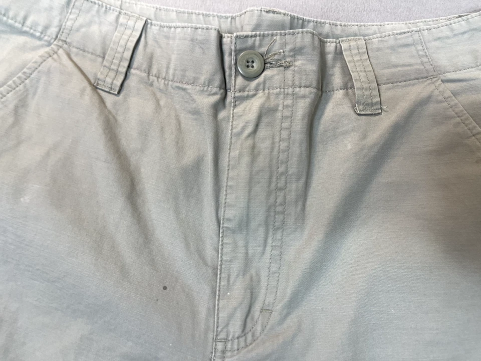 STRUCTURE CLOTHING Cargo Shorts 34 Khaki TWILL 4-Pocket Men's Hiking Work - Image 3 of 4