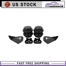 Rear Air Ride Air Suspension Spring Bags Mounting Brackets & 2600 lb Bag Weld On