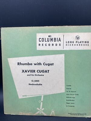 Rhumba With Xavier Cugat and His Orchestra VINYL 10'' CL6005 Columbia Records