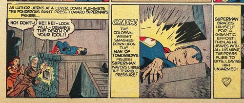 SUPERMAN Sunday Page #67 - ¡1er Calvo LEX LUTHOR en cómics! - 9 de febrero de 1941 - RARO - Imagen 4 de 6