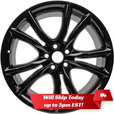New 20" Gloss Black Wheel Rim for 2015-2018 Dodge Charger Challenger RWD