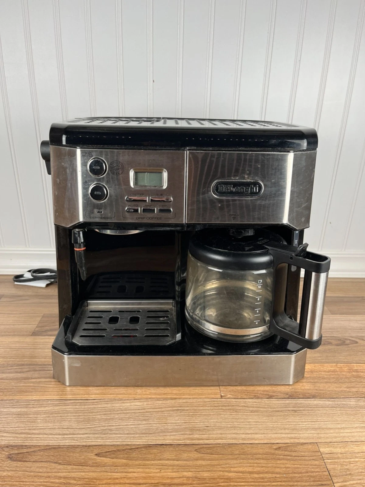 DeLonghi BCO430 Espresso Maker and 10-Cup Coffee Maker Combo