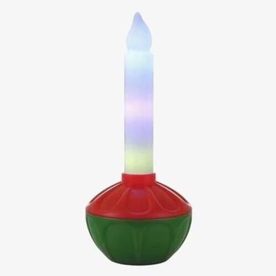 NEW 24'' LED MR. XMAS Bubble Light Plastic XMAS Candle Blow Mold Holiday Decor