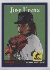 2019 Topps Archives 1958 Design Purple 29/175 Jose Urena #32 6k2