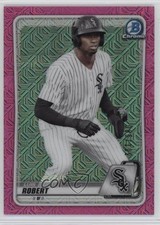 2020 Bowman Chrome Prospects Mega Box Pink Mojo Refractor 85/199 Luis Robert 4f5