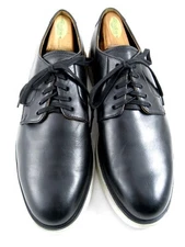 Allen Edmonds "CARSON" Leather HYBRID LACE-UP Derby 11 D Black WORN ONCE (680N)