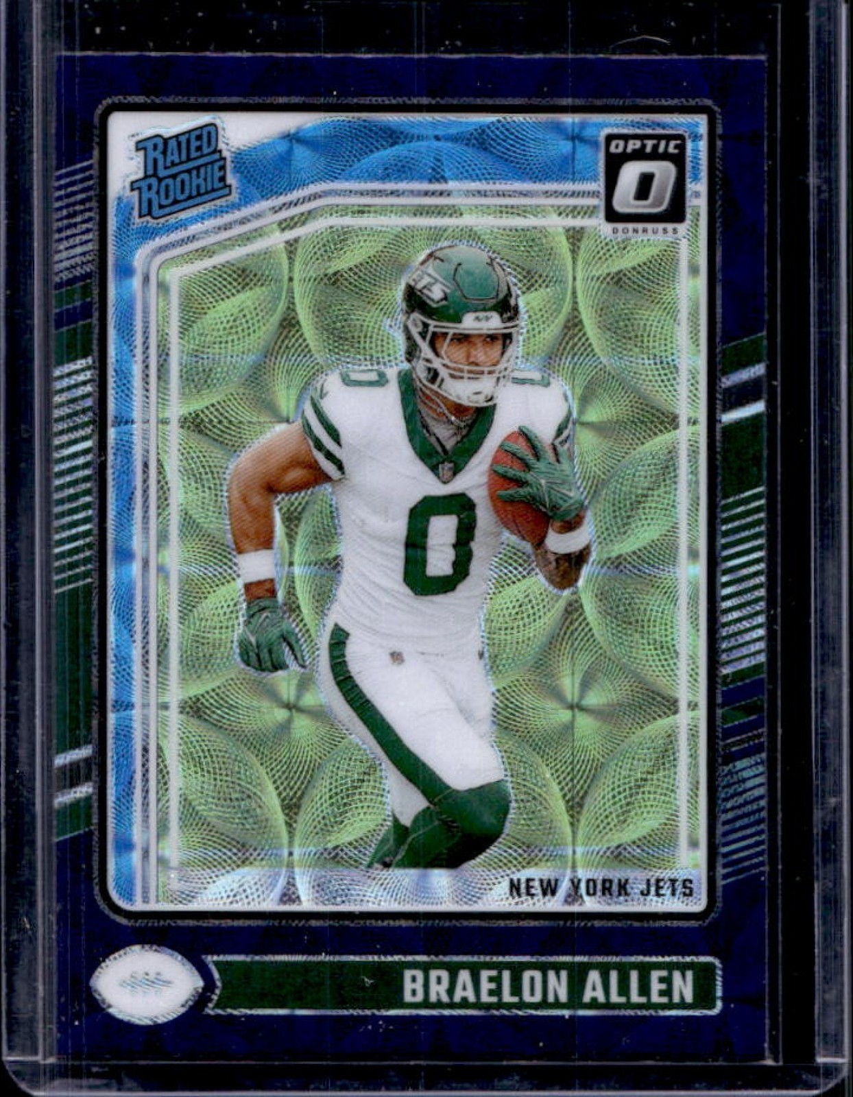 2024 Donruss Optic Braelon Allen Purple Scope Rated Rookie #211 Jets