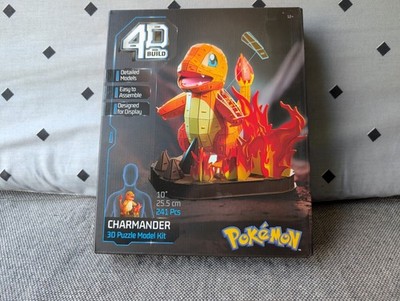 4D Build, Pokémon Charmander 3D Model Kit, One Size, 241 Pcs