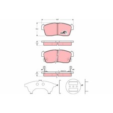 Kits de frein Nissan PIXO