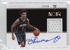 2019-20 Panini Noir Rookie Color /99 Chuma Okeke #363 Patch Auto 19m2