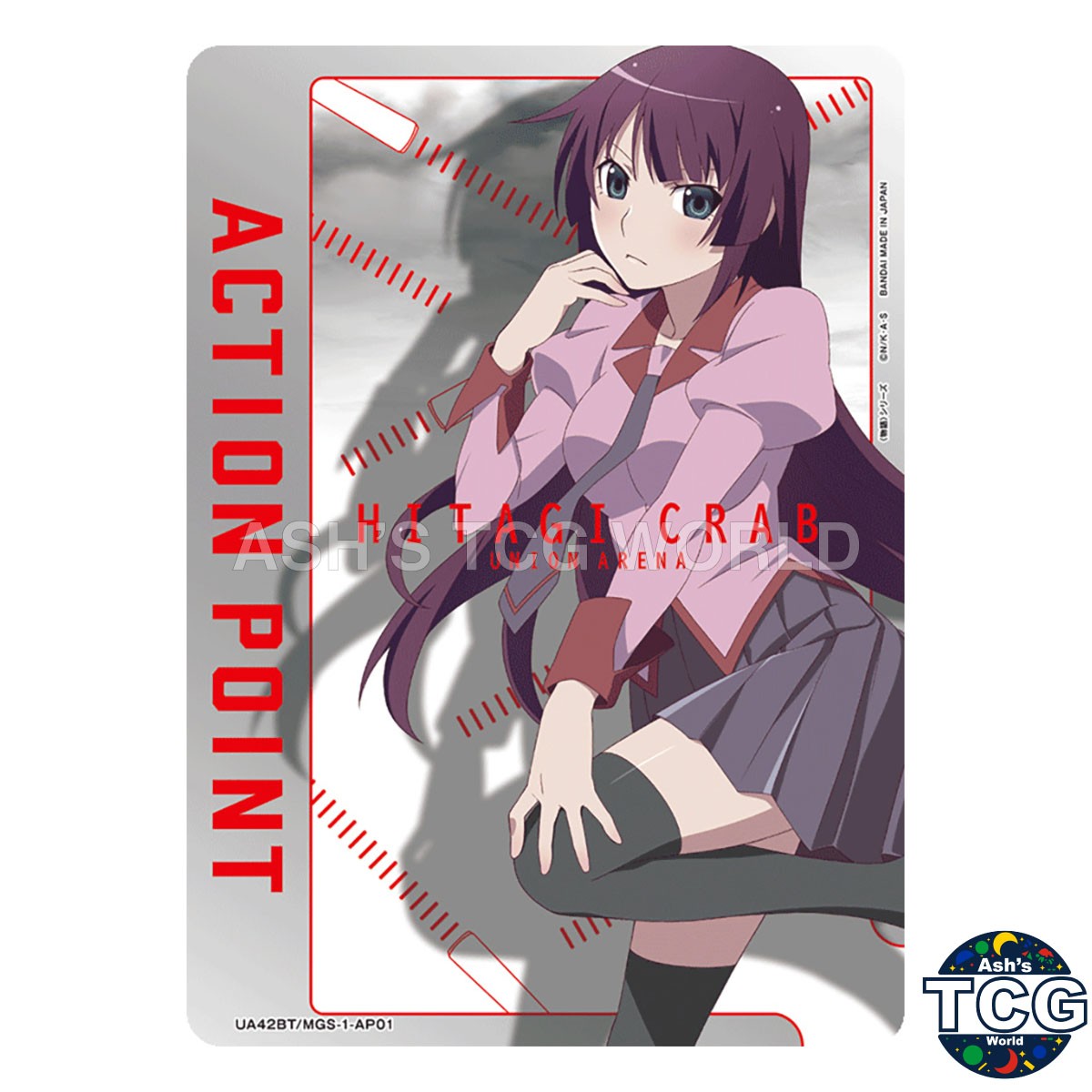 Action Point UA42BT_MGS-1-AP01 Monogatari Hitagi Senjougahara Union Arena JPN
