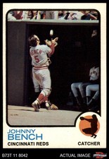 1973 Topps #380 Johnny Bench Reds HOF 5 - EX
