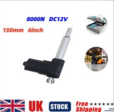 Image of 150mm 6'' DC 12V 8000N Linear Actuator Motor Heavy Duty for Electric Sofa, Bed