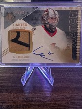 2023-24 SP Authentic Leevi Merilainen Retro Future Watch Limited Patch Auto /100