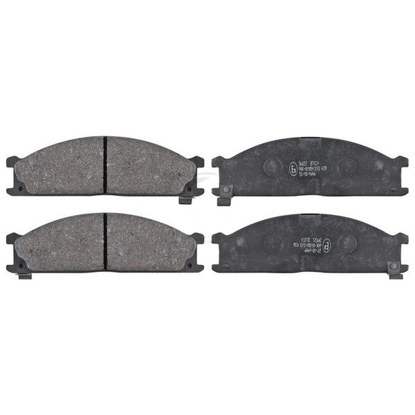 Bremsbelagsatz Mit VerschleißWarnung 17 Mm A.B.S. FüR U.A. Nissan Pick-image