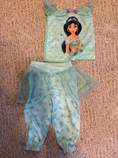 Disney Princess Jasmine Girls Night Gown Two Piece 2T Set
