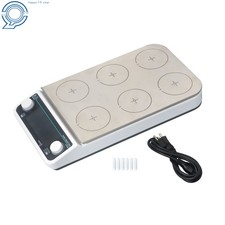 50-1200RPM 6 Position Magnetic Stirrer Multi-Position Magnetic 6x500ml