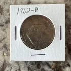 1962-D Franklin Half Dollar Circulated Denver 90% Silver 50C