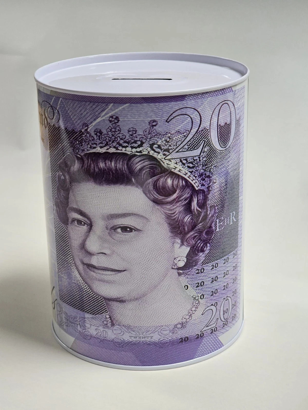 1 x Large Jumbo Money Tin Money Box £20