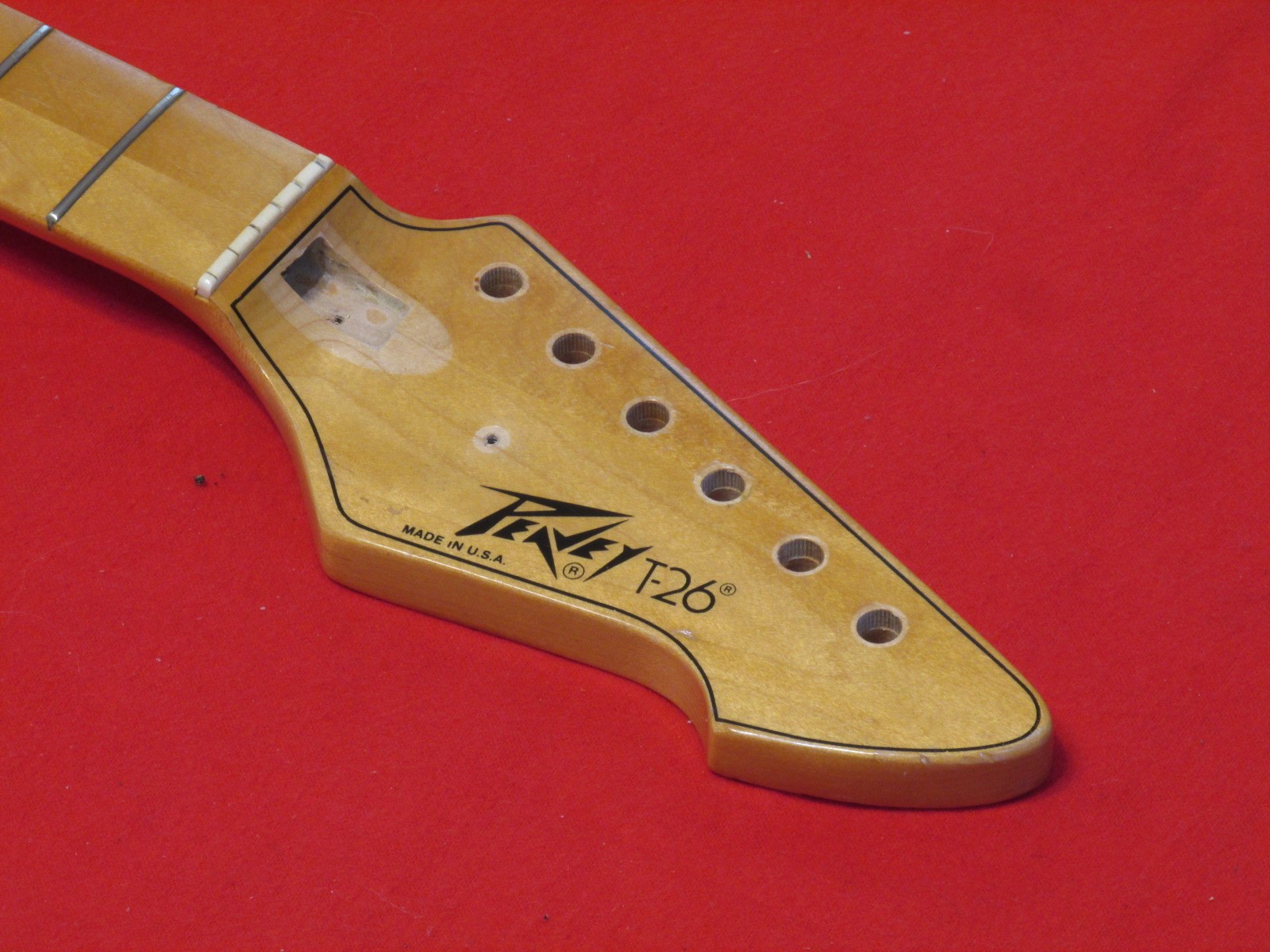 Vintage 1983 Peavey USA T-26 Guitar Neck - Maple - T Series