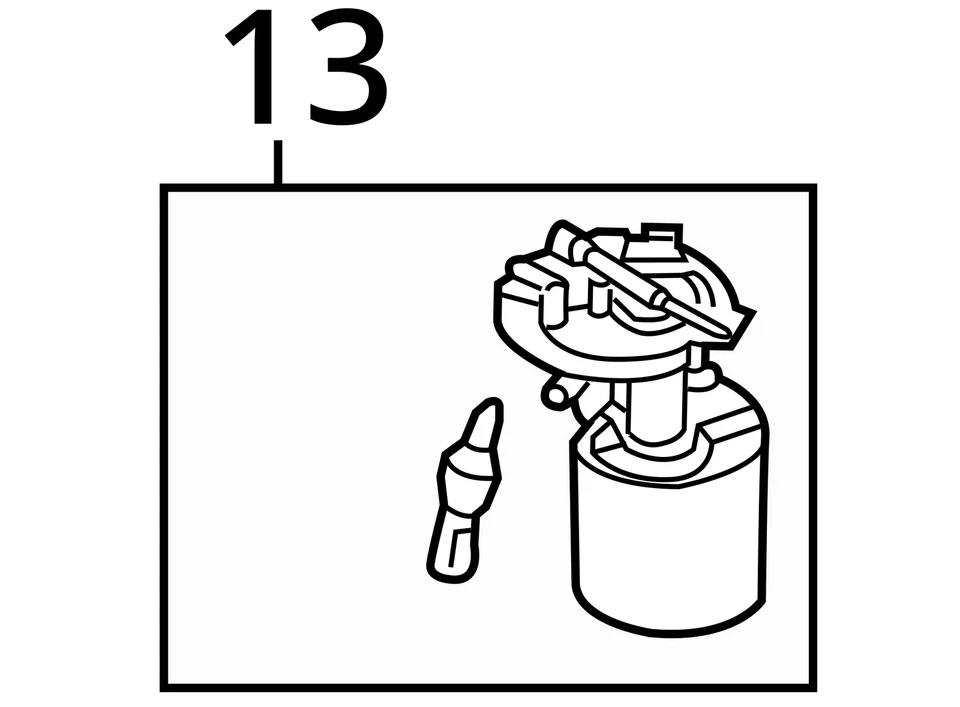 Fuel Pump Tank Mounted Pump Assembly 2.7L Fits 15-20 FORD F150 PICKUP 2563568 - Image 4 of 4