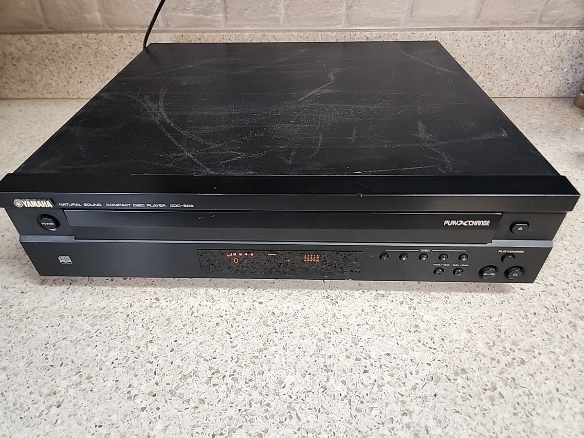 Yamaha CDC-506 Natural Sound 5 Disc Changer Player PLAYXCHANGE No