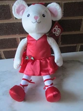 Kohl's Cares/Spirit Marketing Angelina Ballerina Mouse Doll 15" Plush- 80 Mattel