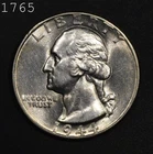 1944 Washington Quarter "BU"