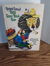 VTG Richard Scarry's Best Story Book Ever Hardcover Golden Book 1968, 82 Stories