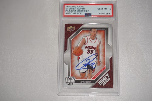 Stephen Curry [Autograph] #34 2009 Upper Deck Draft Edition card