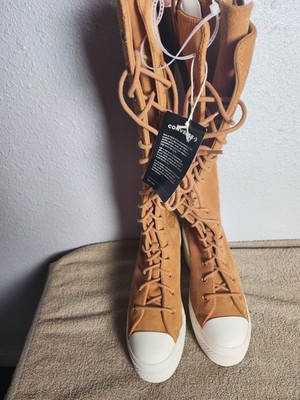 Converse Chuck 70 De Luxe Heel XX Platform High Western Boots A15660C Size 10.5