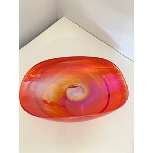 Red Murano Glass Bowl | eBay