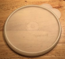 Tupperware 2541A Round 6" Butterfly Tab Replacement Lid SHEER