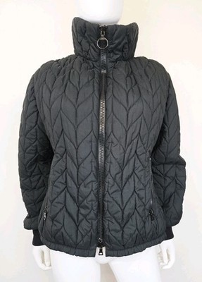 Prada Nylon Puffers Black Jacket IT 40 UK 8 US 6 S Authentic 