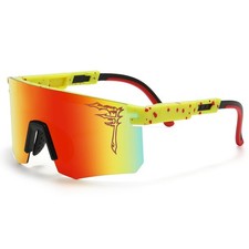 Polarized Youth Baseball Sunglasses for Age 8-16 Boys Girls UV400 Men Women C...