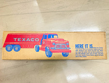 Buddy L 25 Texaco Tank Truck w/ Original Box 1959 Promo New in Box