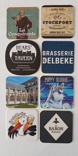 Lot 22 Sous bocks Bière bierdeckel posavasos sottobicchierri beer coasters