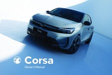 2026 VAUXHALL CORSA OWNERS MANUAL HANDBOOK NEW PRINT 196 PAGES