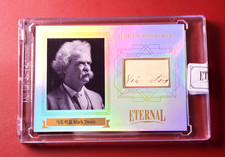 2024 Eternal Cuts Mark Twain Authentic History Relic 29/50