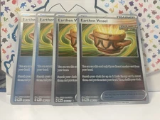 4x Earthen Vessel (106/131) rev holo - SV: Prismatic Evolutions (PRE) - Pokemon