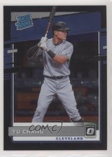 2020 Donruss Optic Rated Rookies Black Stars Prizm /125 Yu Chang Rookie RC wd9