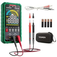 Smart Digital Multimeter, TRMS 6000 Counts, NCV, Voltage Tester, Green