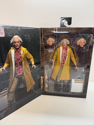 NECA Back to the Future Part II Ultimate Doc Brown 7  Figure NEW 53617