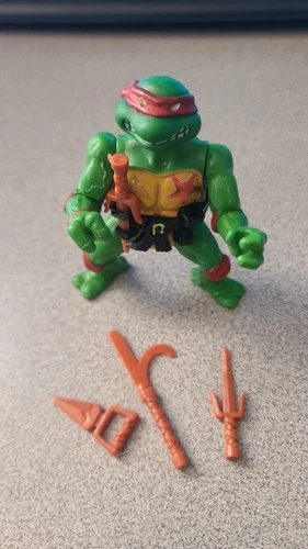 Raphael Teenage Mutant Ninja Turtles Vintage 1988 Soft Head Playmates Figure
