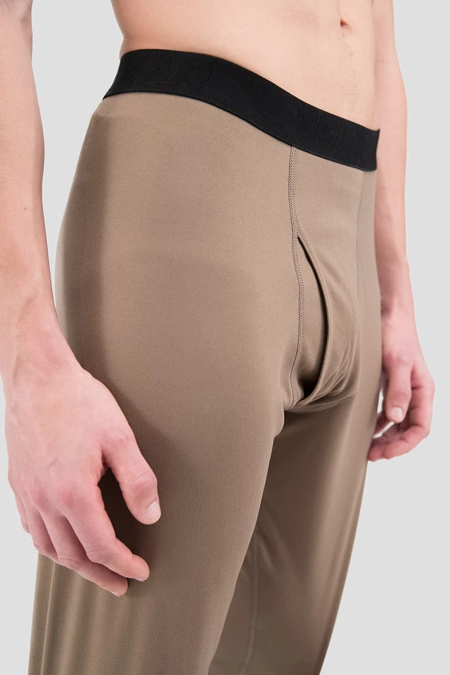 Military Fleece Pant Mens, BROWN, LG - Image 4 of 4